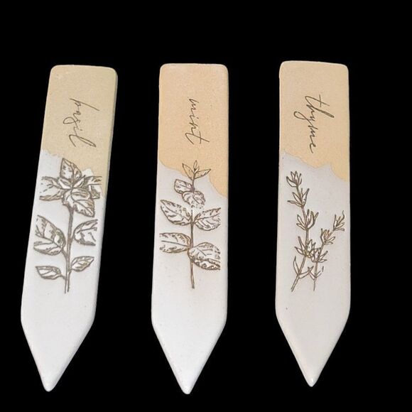 Anthropologie Botanical Plan Markers (Set of 3) - Picture 1 of 4
